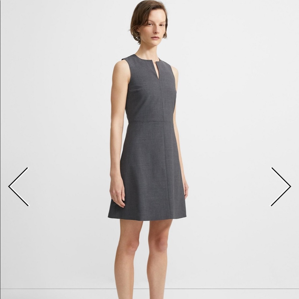 💋Charcoal gray Theory Dress nwt size 2 💋